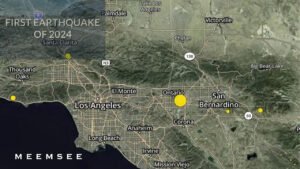 first earthquake of 2024 USA California